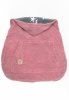 MijaCulture – warm universal cover TEDDY fleece for baby carrier or wrap M025 dusty pink